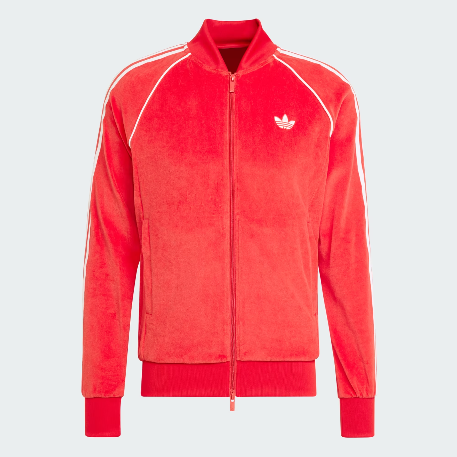 adidas Originals Men's Super Star SST Adicolor Plush Velour