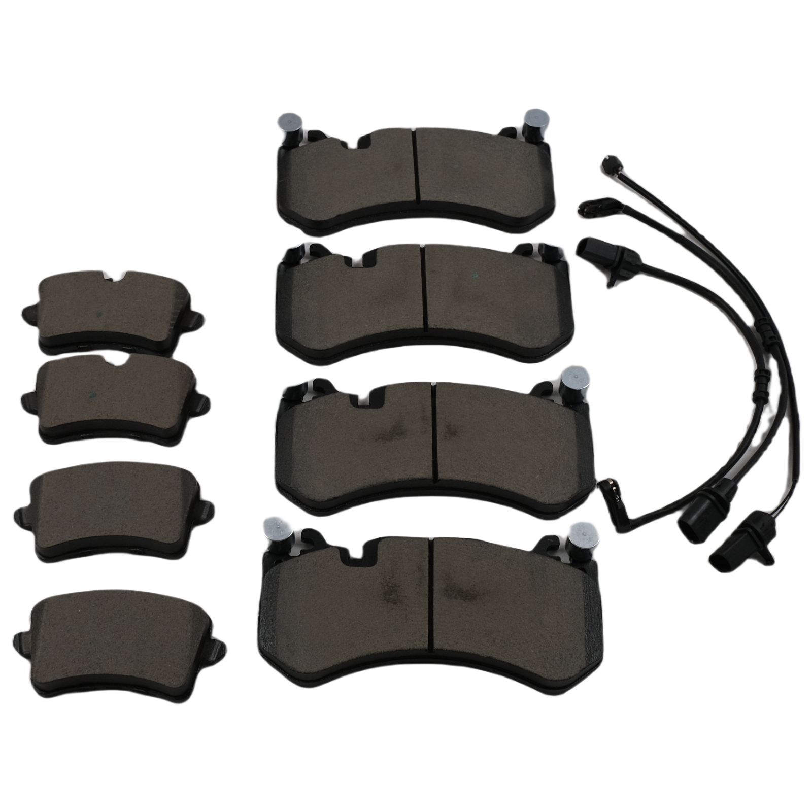 FOR Audi RS7 2013-18 front wavy drilled brake disc+auxiliary front brake pad