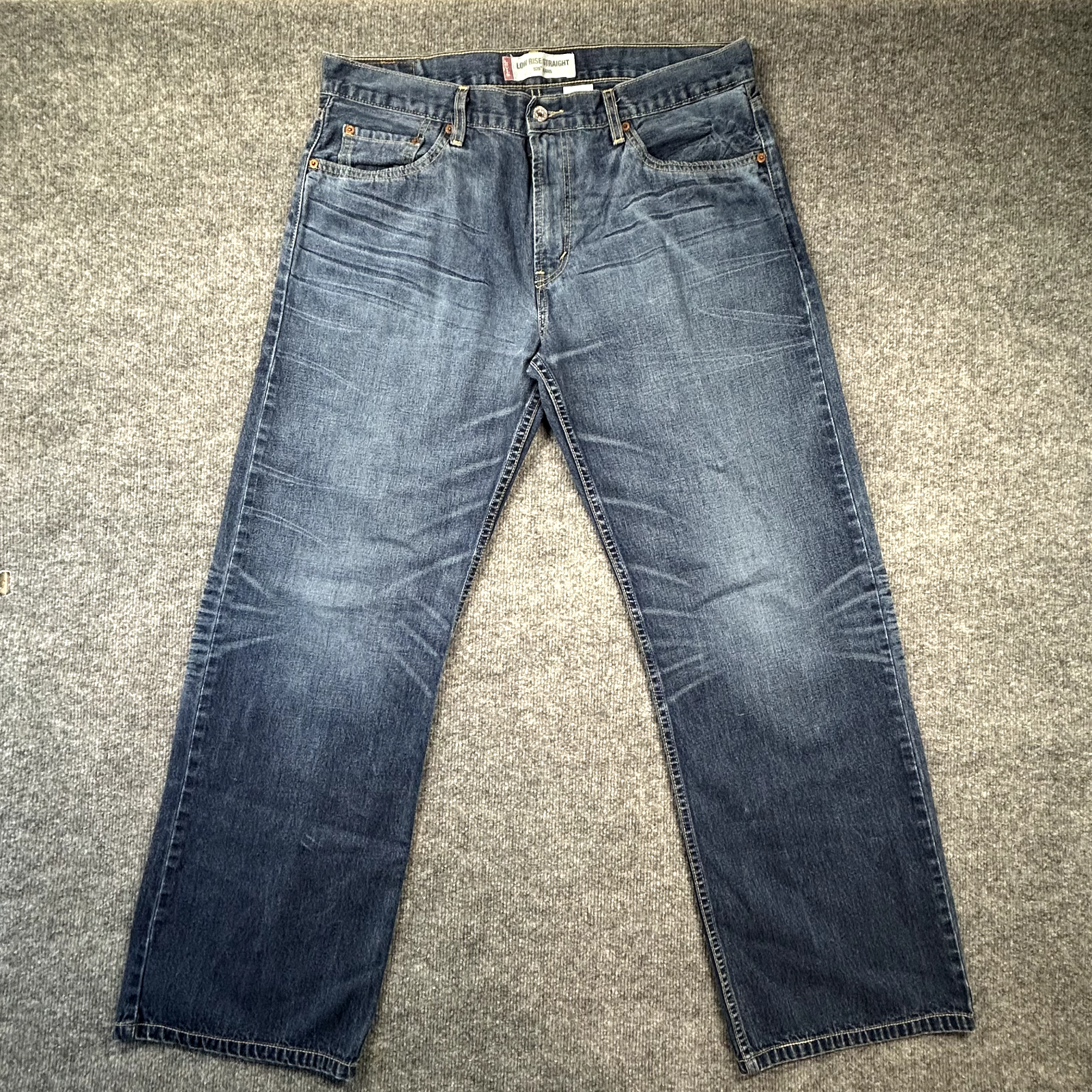 00s Levi's 529 LOW RISE STRAIGHT デニムパンツ Levi's 529 Jeans Men's Size 36x32 Low Rise Straight Leg