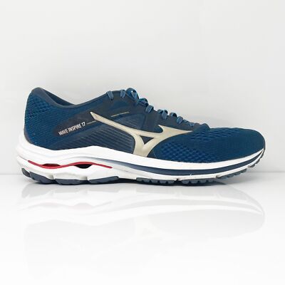 

Mizuno Mens Wave Inspire 17 411306 5353 Синие кроссовки Кроссовки Размер 12,5, Синий, Wave Inspire 17