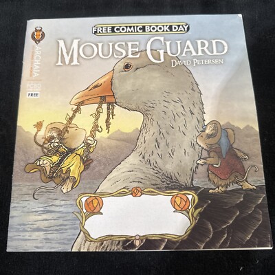 David Petersen  MOUSE GUARD / Rust  Free Comic Book Day