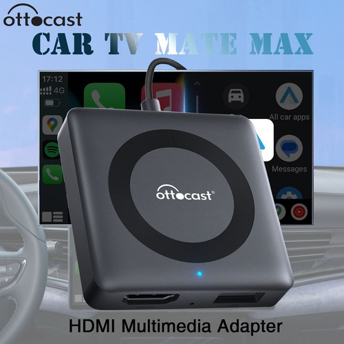 【Ottocast】Car TV Mate Pro Ottocast Car TV Mate Pro-HDMI Multimedia Wireless CarPlay