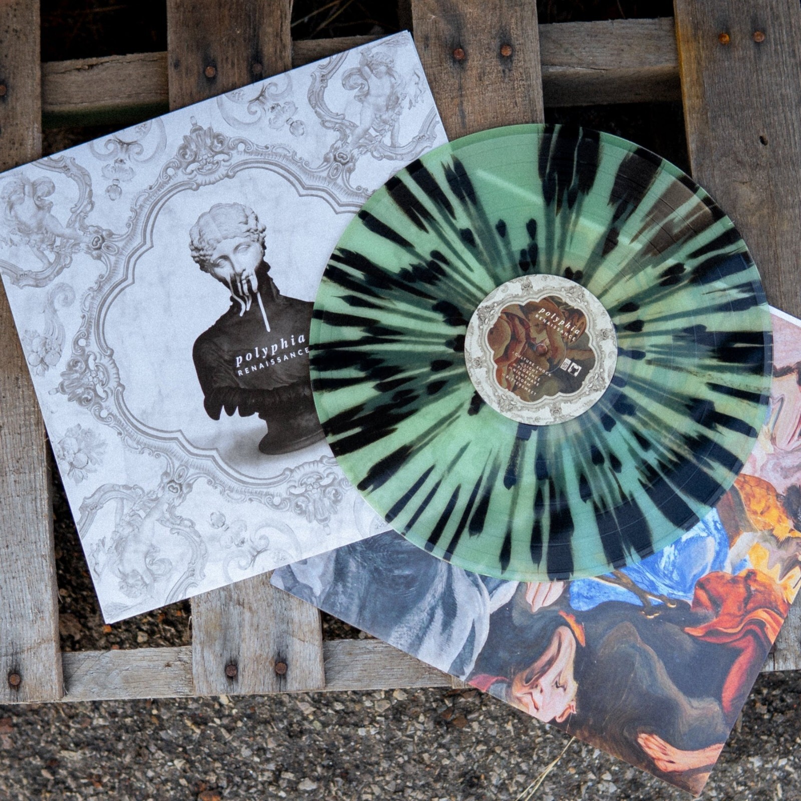 Polyphia Renaissance LP Limited Edition Coke Clear Black