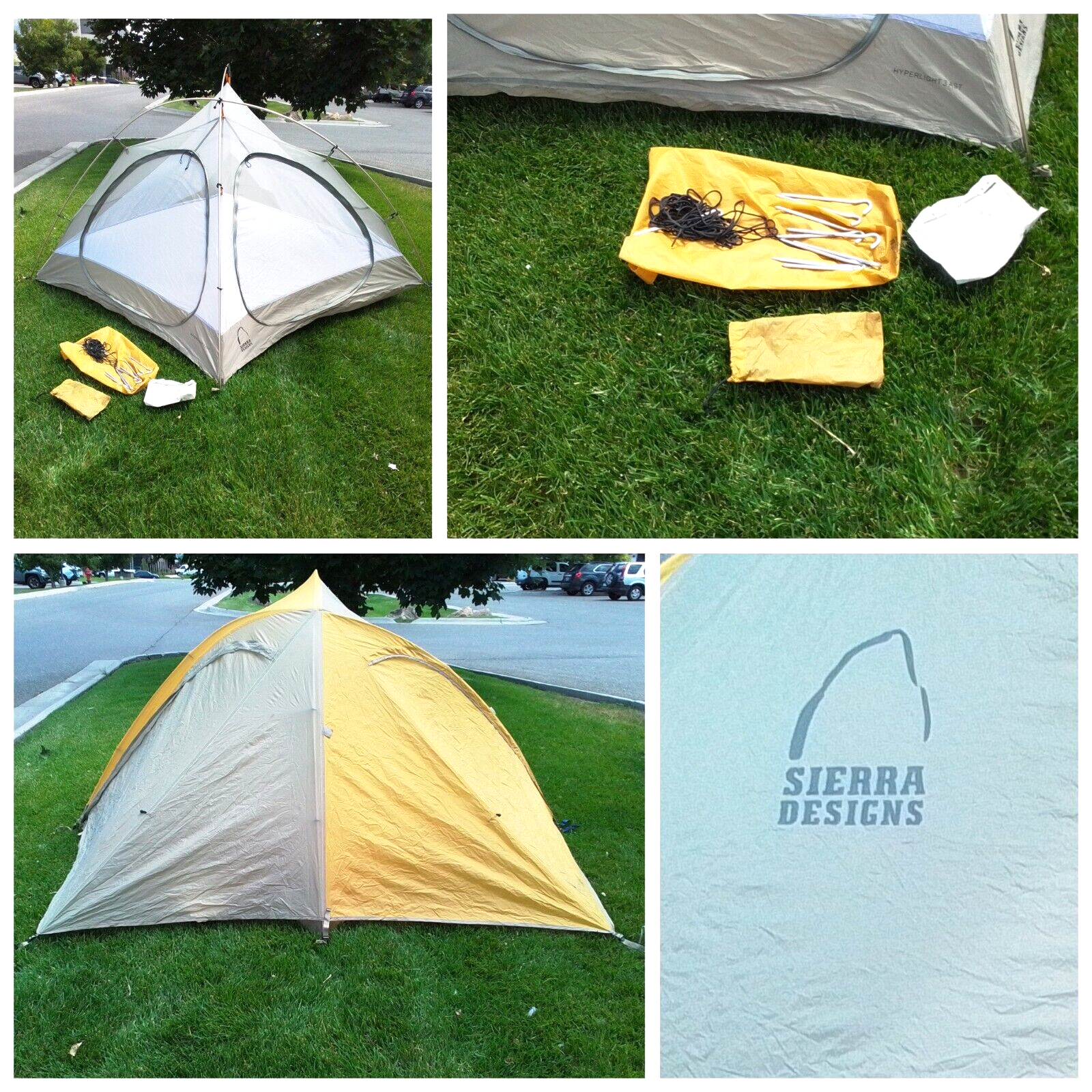 Sierra Designs Hyperlight 3 AST Tent Yellow #W1818