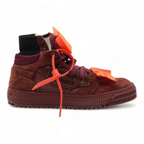 OFF-WHITE VIRGIL ABLOH コート Virgil Abloh Off-White Pink and White Off Court 3.0 High Top