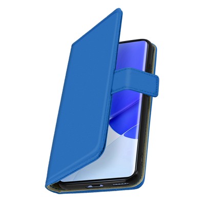 Folio case Honor 50 and Huawei Nova 9 Clapet Wallet Video Stand blue