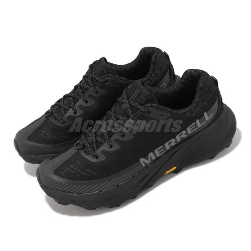 Merrell Agility Peak 5 Vibram Black Women Trail Hiking Outdoor Shoes J068090