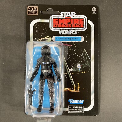 TIE FIGHTER PILOT 40TH ANNIVERSARY BLACK SERIES 1:12 FIGURE STAR WARS EMPIRE