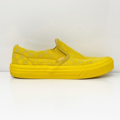

Vans Boys Off The Wall 721356 Желтые кроссовки Повседневная обувь Размер 3, Желтый, Off The Wall