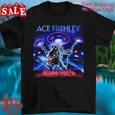 Ace Frehley 10,000 Volts Gift For Fans Unisex All Size Shirt 1RT1830