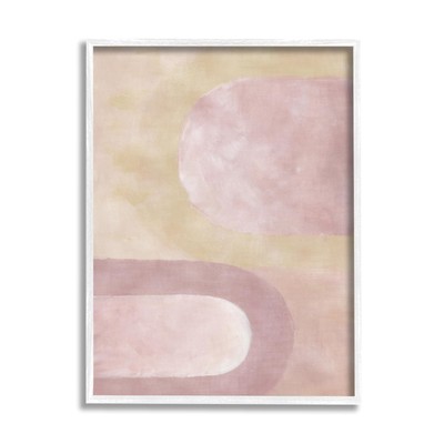 Muted Pink Arches Framed Giclee Art by BlursByAI