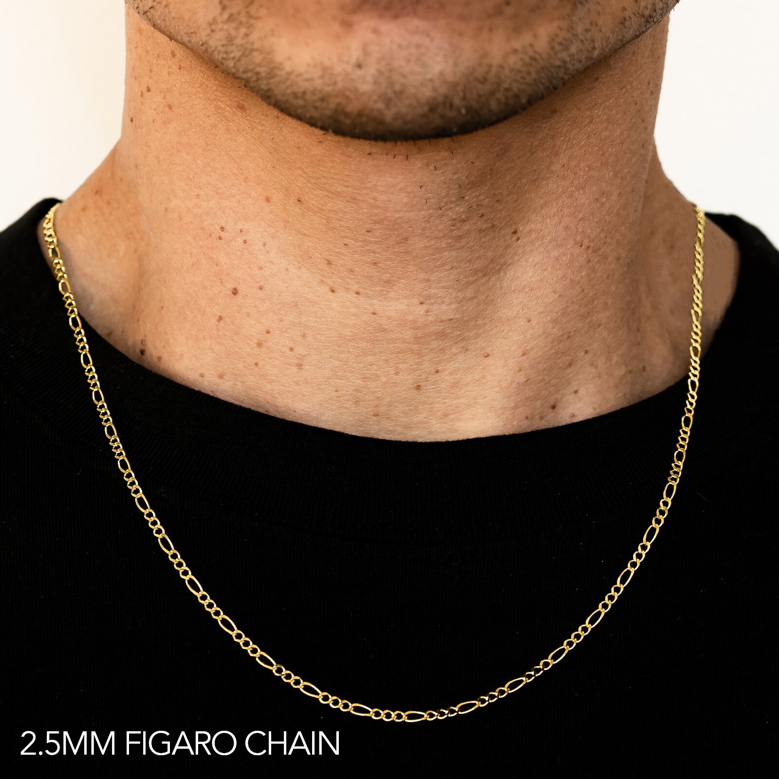 アクセサリー 10K Figaro Necklace 56cm 2mm $_57.JPG?set_id=8800005007