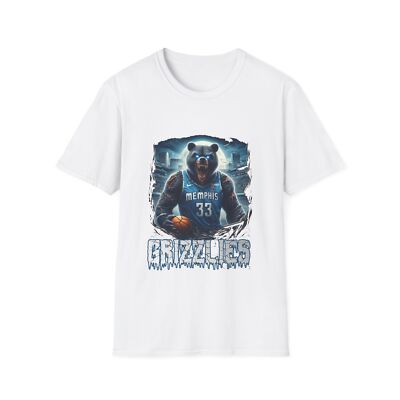 Grizzly Terror - Memphis Grizzlies Horror Mashup T-Shirt