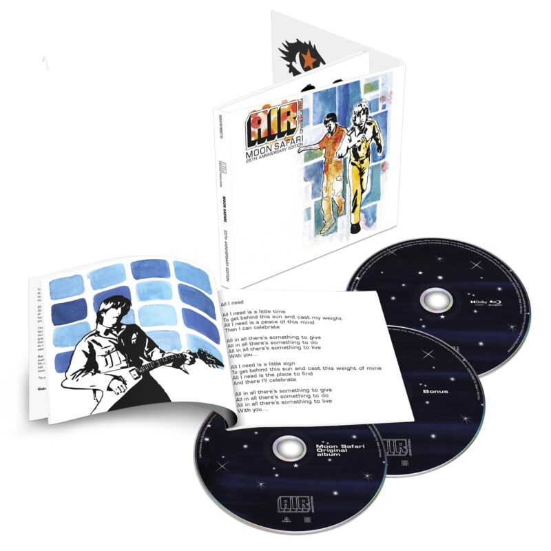 Air - Moon Safari (25th Anniversary)  [cd]