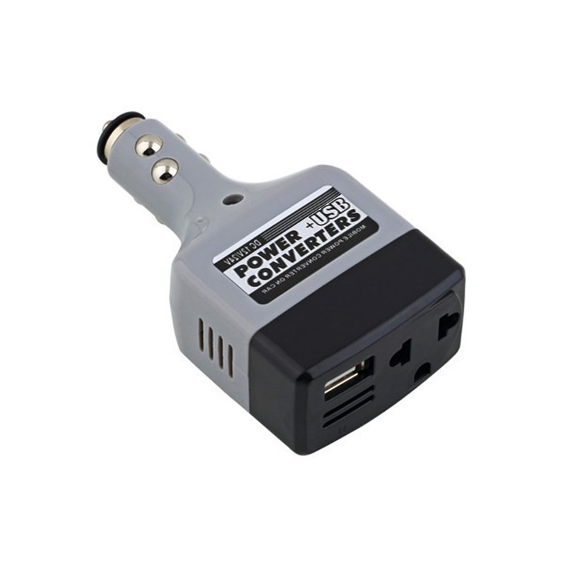 Car Charger Power Inverter Adapter DC to AC Adapter Converte