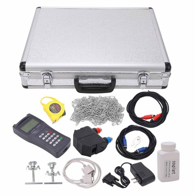 TDS-100H Hand-held Digital Ultrasonic Meter Tester Flowmeter US 100V-240V