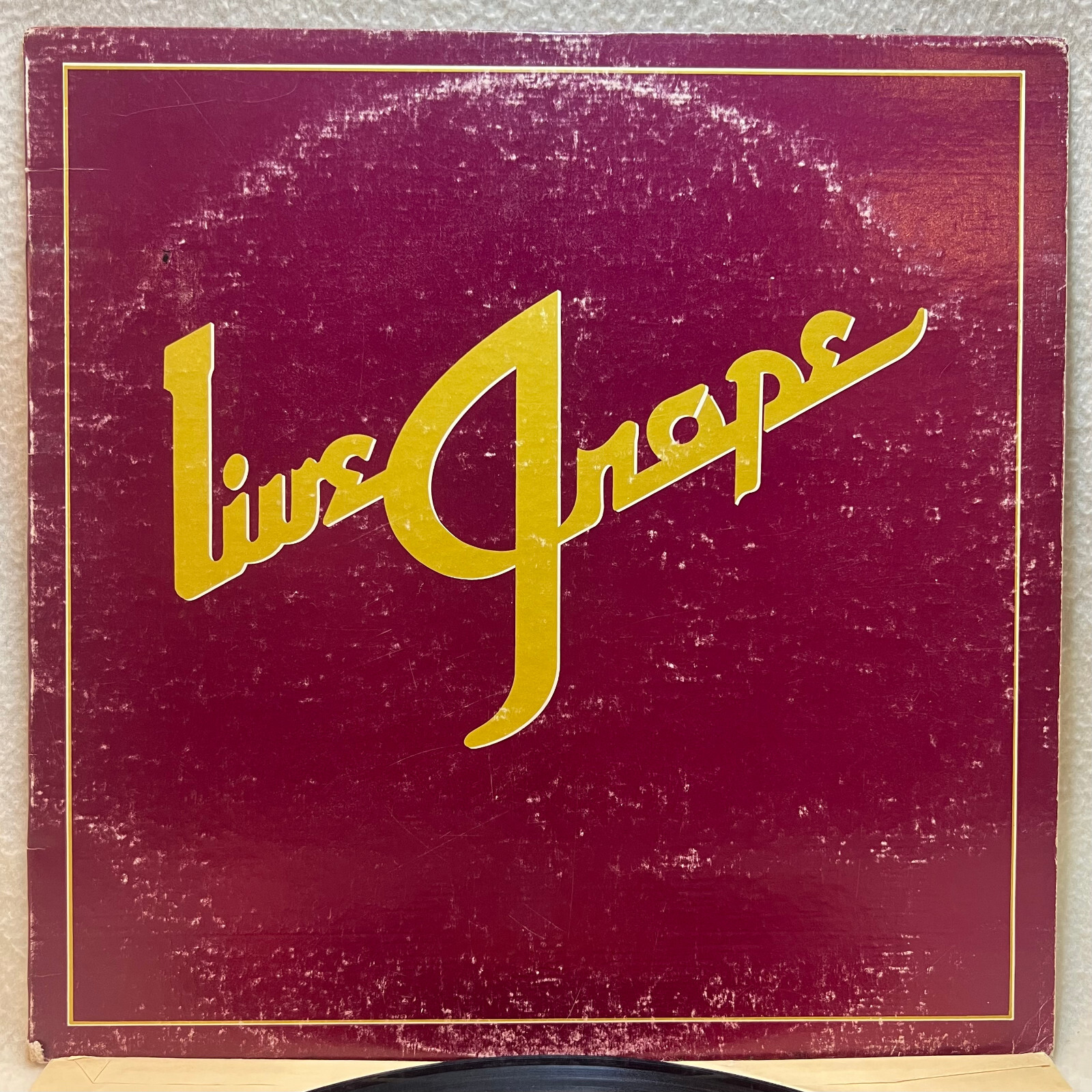 Moby Grape – Live Grape (Escape Records ESAIA) VG+ LP Blues