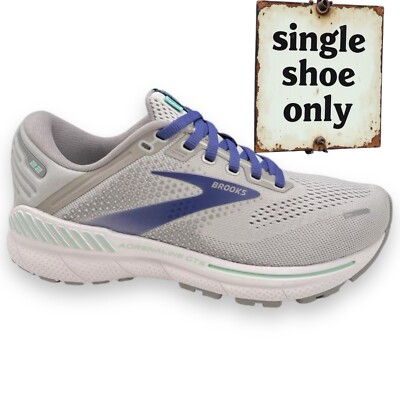 AMPUTEE SINGLE RIGHT SHOE Brooks Adrenaline Gts 22 Womens Size 6.5 2E Extra Wide