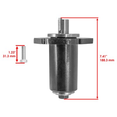 Caltric 58810800 59202600 59225700 59215400 692197 Spindle for Gravely Ariens 3x