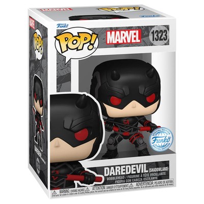 Funko Pop! Marvel - Daredevil (Shadowland) Bobblehead Figure (Entertainment Eart
