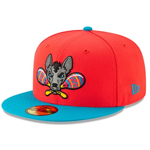 

[12022982] Тематическая ночь Mens New Era MILB 59Fifty - Gwinnett Stripers Xolos, Red/sky blue