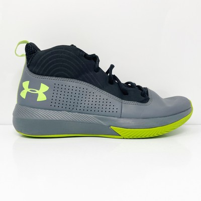 

Баскетбольные кроссовки Under Armour Unisex Lockdown 4 3022123-100 Серые M6.5 W8, Серый, Lockdown 4
