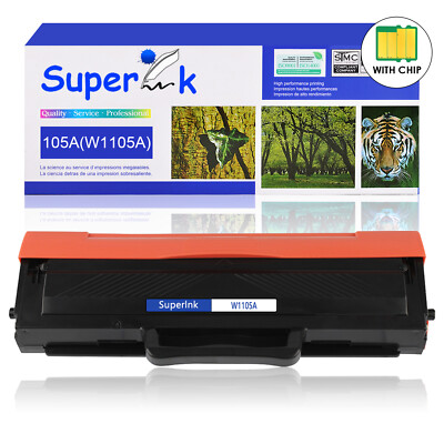 Black Toner 105A W1105A Compatible with HP LaserJet MFP 137fnw 135a 135w 107w