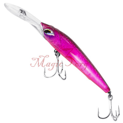 Hard Crankbaits Lure Minnow Offshore Fishing Trolling Tuna Striper Saltwater