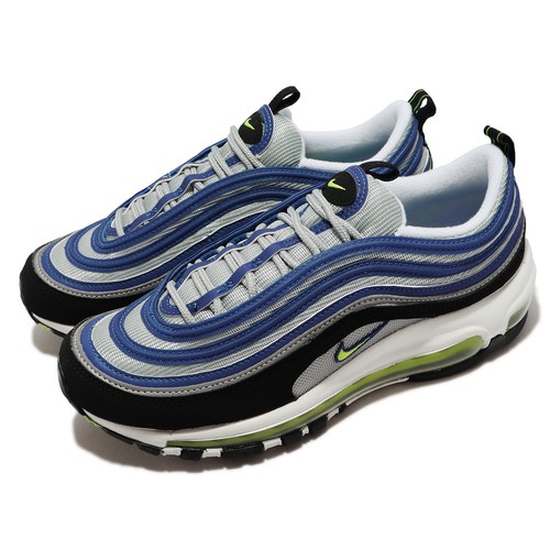 

Женская повседневная обувь Nike Wmns Air Max 97 OG Atlantic Blue Black White DQ9131-400, Синий, Wmns Air Max 97 Og