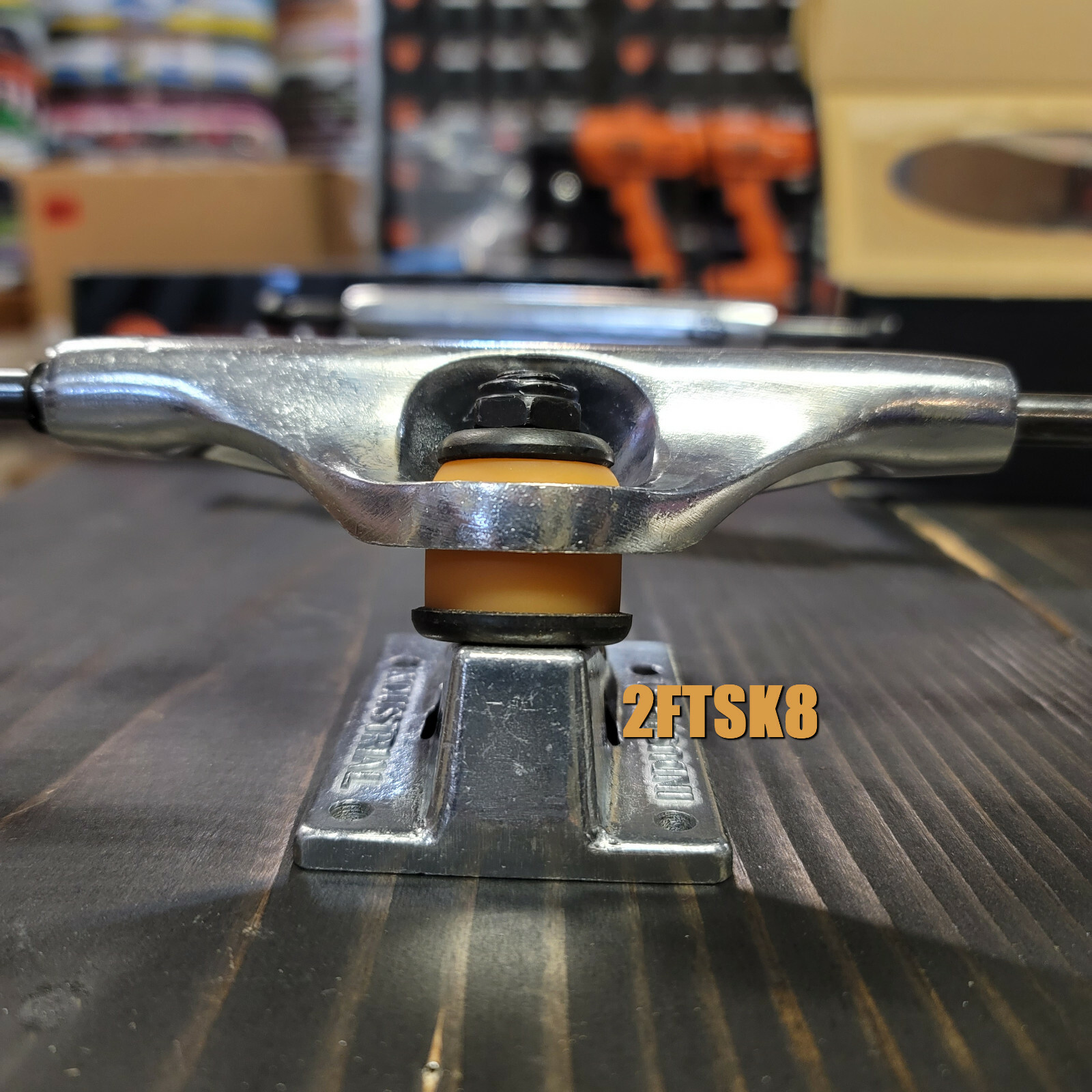 INDUSTRIAL SKATEBOARD TRUCKS 5.5(FOR 8.25/8.375) FORM wheels ABEC 7 BEARING SET