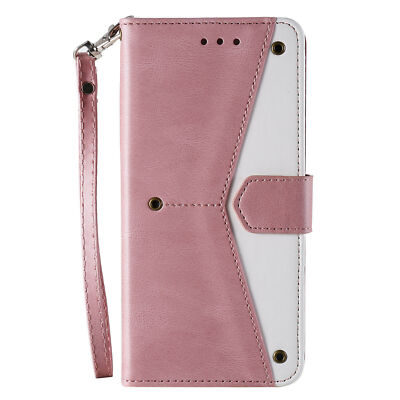 Splicing Leather Wallet Case For Samsung  A71 A51 A41 A31 A21S A10 5G Flip Stand