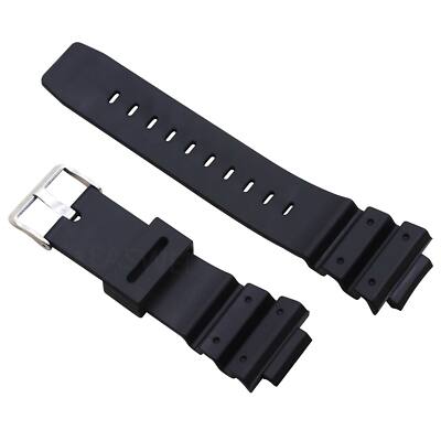 25mm Rubber Watch Band Strap Frosted For Casio G Shock Repair Parts Replacement
