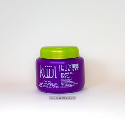 Kuul Fix Me Wax Gel Natural Look Instant Hold 9.53oz - Cera Gel para el cabello 
