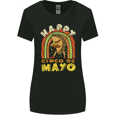 Happy Cinco De Mayo Day Mexico Womens Wider Cut T-Shirt