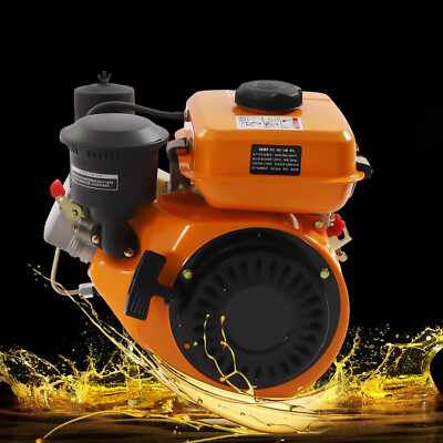 3HP 196CC 2.2KW Vertical Engine Hand Recoil Start Single Cylinder Engine Motor