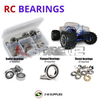 RCScrewZ Rubber Shielded Bearings rcr001r for RedCat Racing 1/5 Rampage MT | KIT