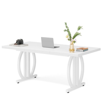 Tribesigns 63'' Large Computer Desk Office Executive Desk Writing Dining Table
