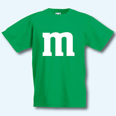 T-Shirt M&M Kostüm Karneval Fasching Gruppenkostüm Kids Kinder T-Shirt