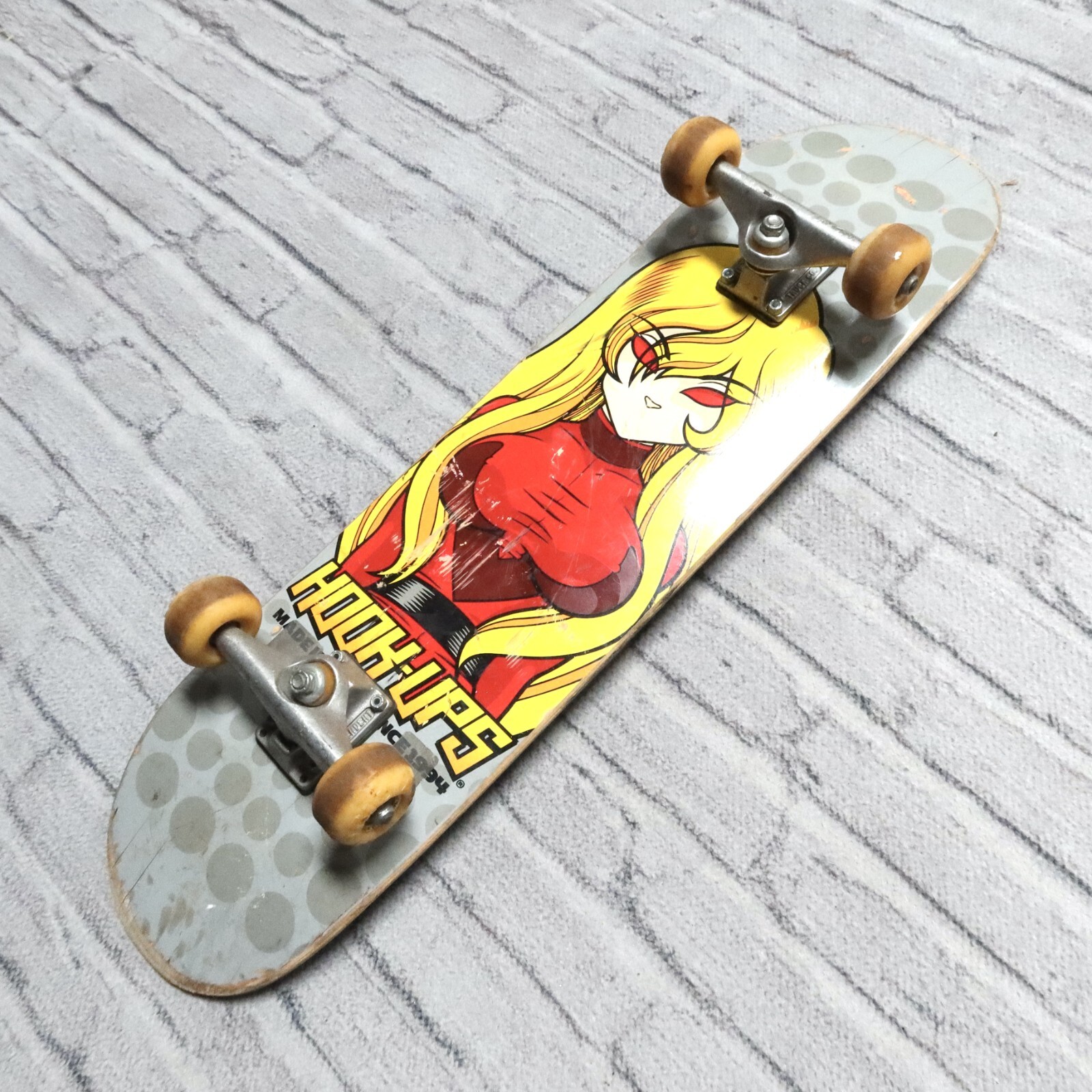 【1点物】ESPY氏作品 artwork⑤ sK8 deck bench Skate bench — Eckhardt Wood Art