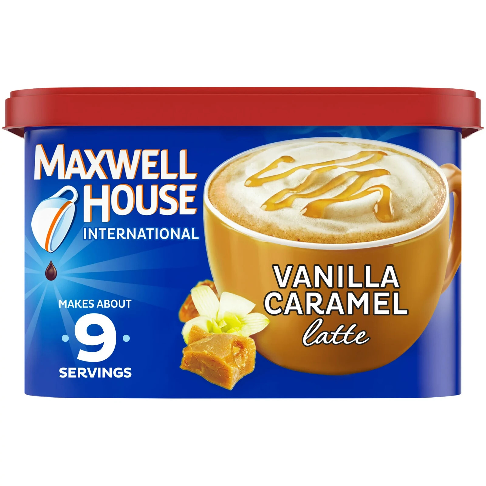 Maxwell House International Vanilla Caramel Latte Cafe Style