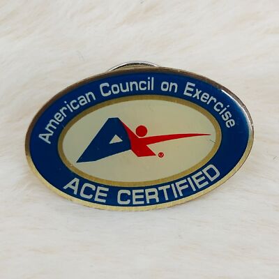 American Council on Exercise ACE Certified Member Lapel Pin