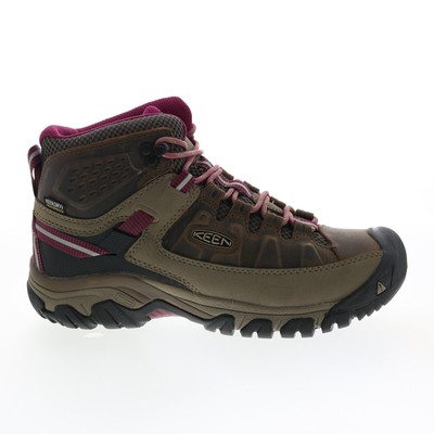 Keen Targhee III Mid Waterproof 1018178 Женские коричневые кожаные походные ботинки 7