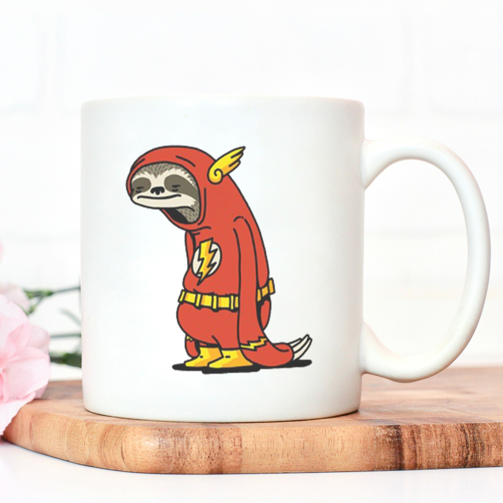 Funny Sloth Superhero T-Shirt. Perfect Gift For Holidays Funny Sloth Superhero T-Shirt. Perfect Gift For Holidays