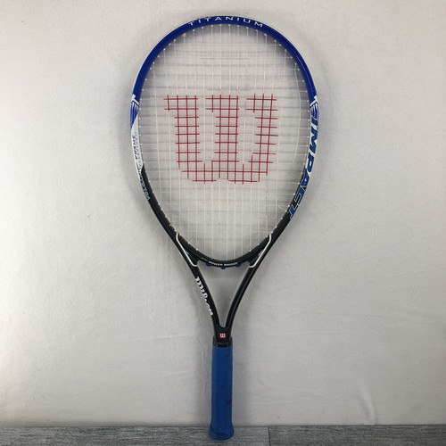 Wilson Titanium Impact Tennis Racquet - Broken String - 4 3/8 Grip