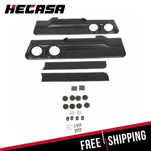 For 78-88 Monte Carlo Malibu El Camino Cutlass Regal 2-Speaker Door Panel Set