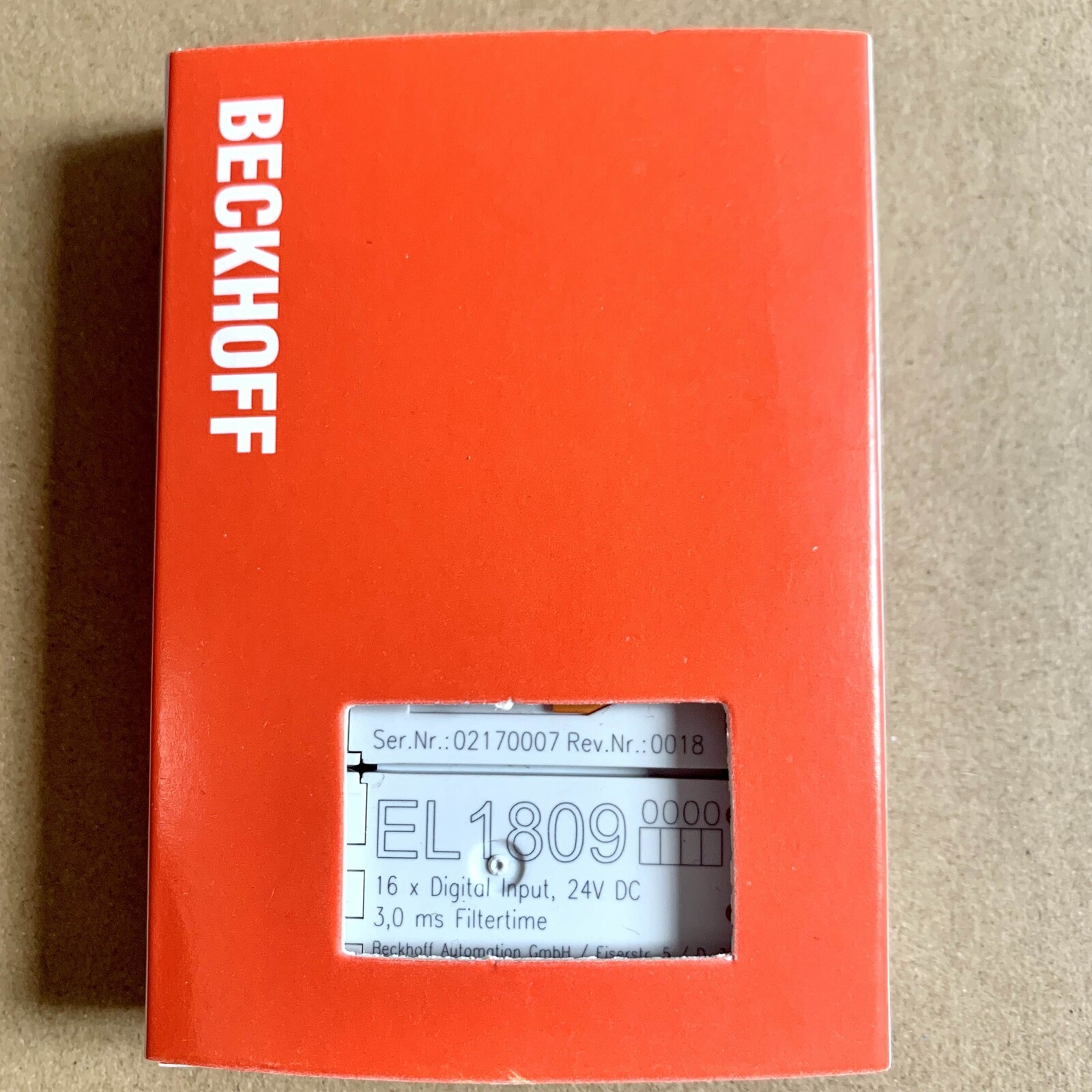 NEW BECKHOFF EL1809 EL 1809 Digital Input Module