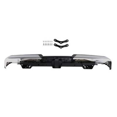 Rear Bumper Chrome ML3Z19D520D Steel W Tow Package for Ford F-150 21-23