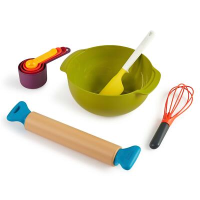 Joseph Bake 8 Piece Baking Set Realistic Role Play Toy 3 Years+