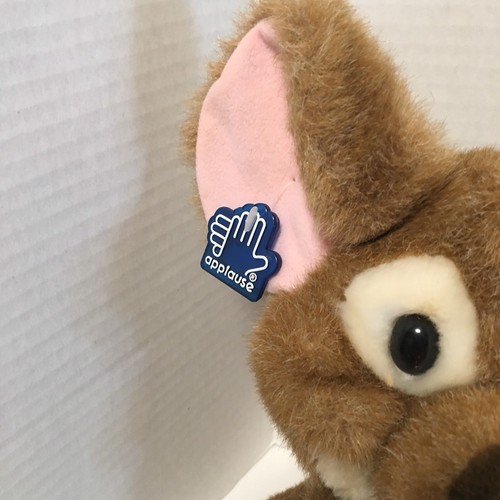 Applause Stuffed Plush Animal The Enchanted Season Mouse-L-Toe Brown Christmas