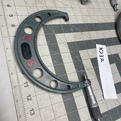 MITUTOYO 5 - 6'' Outside Micrometer #103-220A   (k232